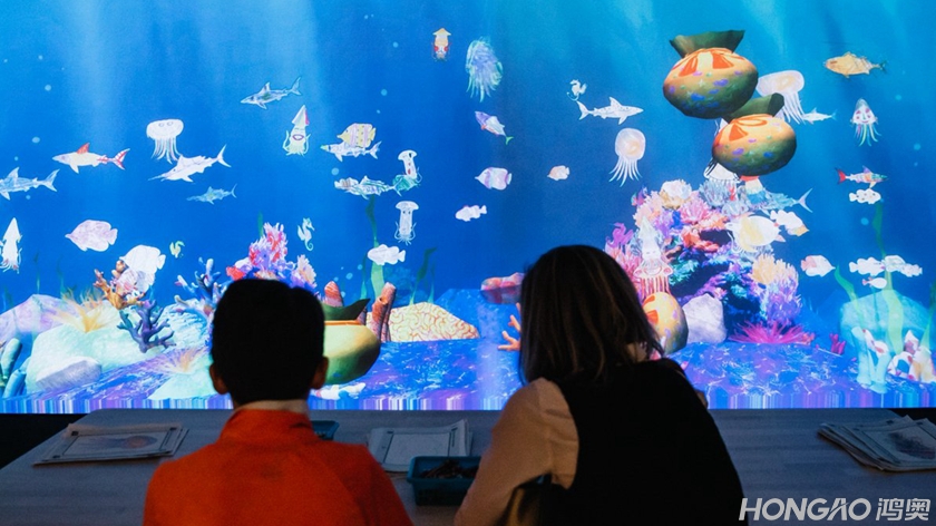 畫畫水族館互動游戲