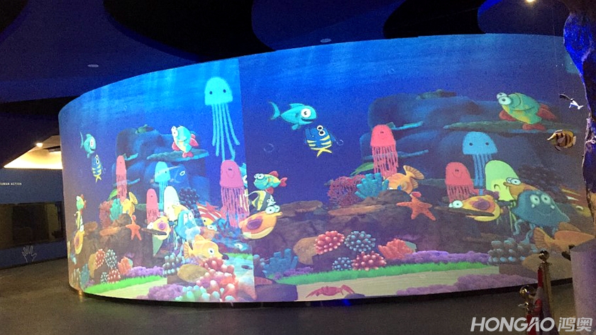 水族館互動涂鴉